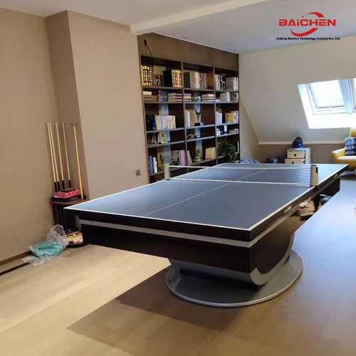 modern ahşap bilardo masası doğal doku