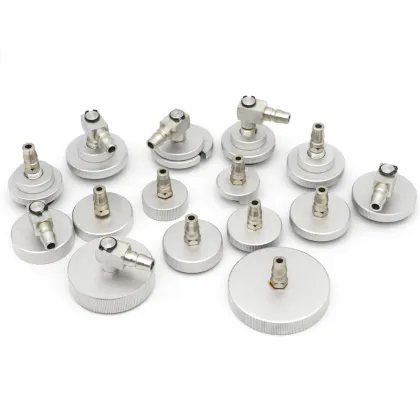 15PCS Aluminum Alloy Automobile Brake Fluid Exchange Adapter Kit