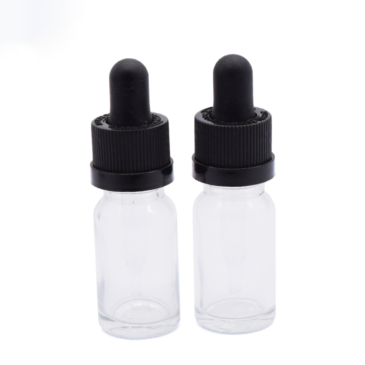 Vintage colored dropper glass bottle customize