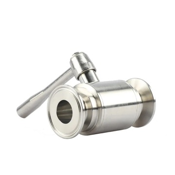 Valve à billes droite Sanitary Tri Clamp Bal Valve