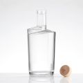 garrafa de vidro de vodka vazia/garrafa de vidro de conhaque