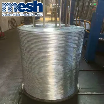 hot dipped galvanized iron wire of different gauge