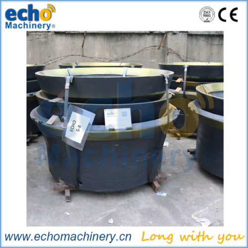 mining machinery parts CS440 cone crusher spares concave and mantle