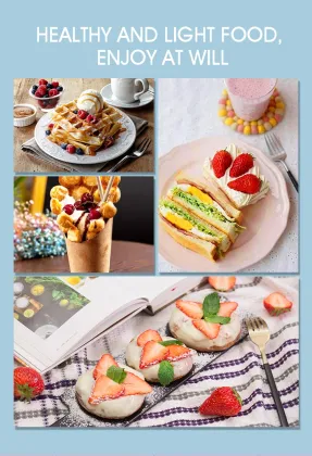 three minutes automatic operation light food grill toaster