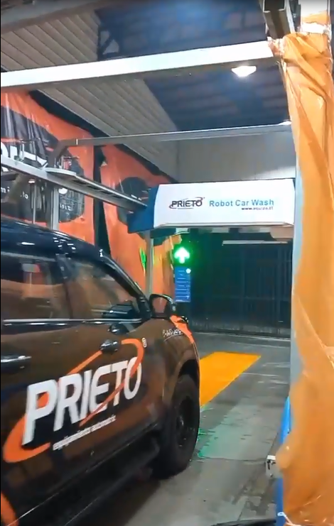 car wash robot in chile