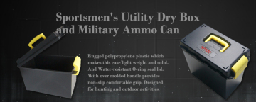 Tsunami Utility Dry Box,hard plstic Ammo can,waterproof tool case TB-901/TB-901L