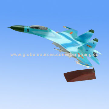 Fighter Jet Model, Su-27/Cy-27/Flanker with ISO 9001, Handmade, Excellent Quality, Gift, Decor