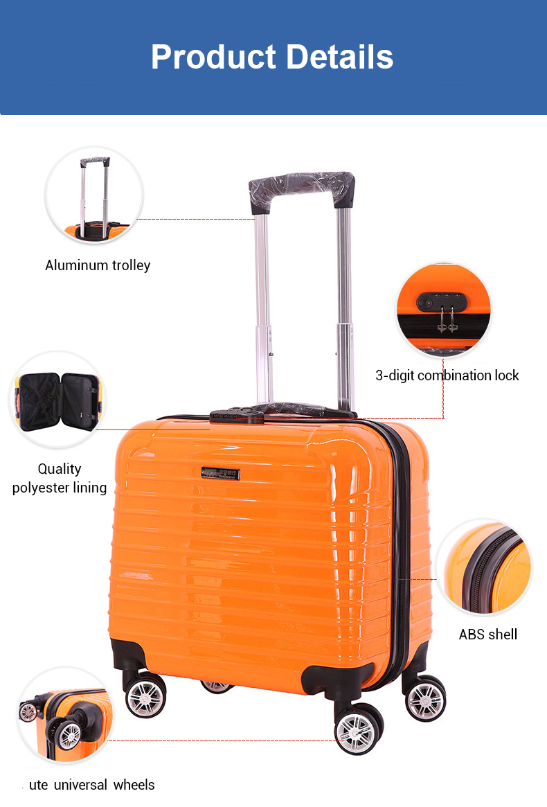16" Child Travel Trolley Luggage