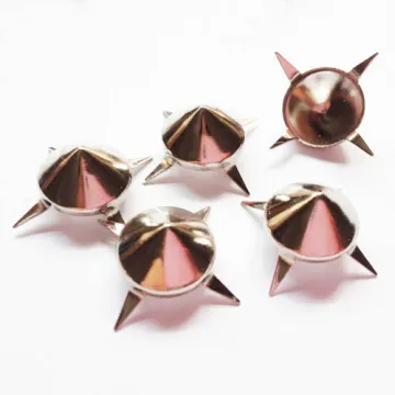 Metal Cone Nailheads for Leather 12mm