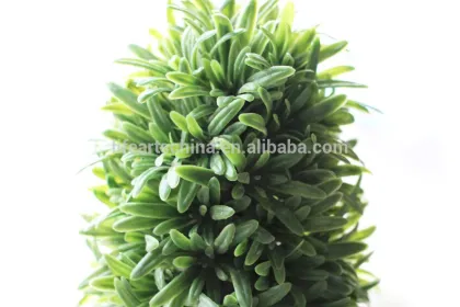 mini artificial grass topiary, decorative 52cm grass topiary
