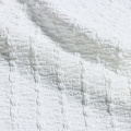 Tela jacquard crepé de urdimbre de poli spandex para prendas de vestir