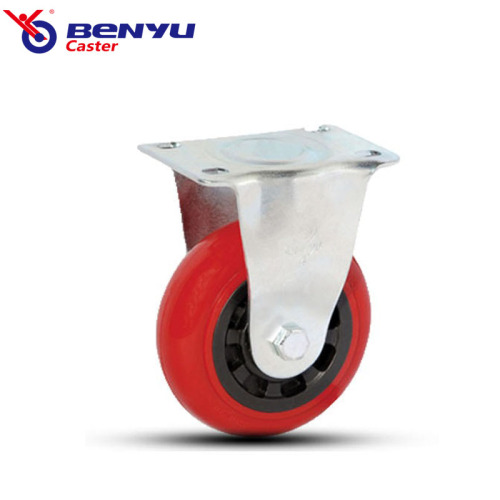 5Inch PU Fixed Caster Wheel for Washing Machine