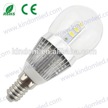 Hot CE & RoHS approval clear/milky b22/e27/e14 flameless led candle light bulb