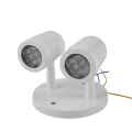 Iluminación CNDRH2 LED de emergencia LED remoto Dual Head Heads