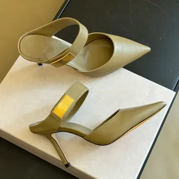 2024 Spring Summer Collection: Women's Pointed Toe High Heel Sandals - Stylish Pumps for Parties, Weddings, and Beyond