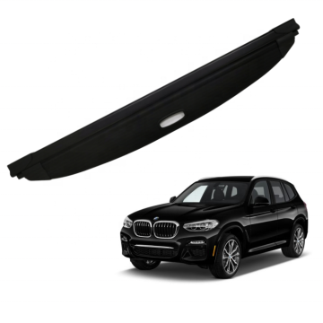 BMW X3 Aksesuarları için Kargo Kapağı 2018-2022 Arka Bagaj Gölgesi Bagaj Güvenlik Kapağı