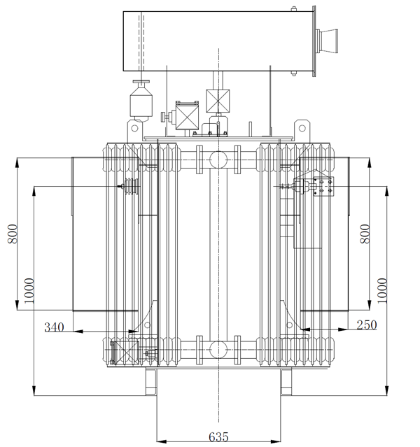 1000kva 11kv distribution transformer