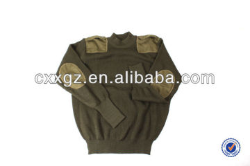 100% Wool Army Pullover, Military Pullover Sweater