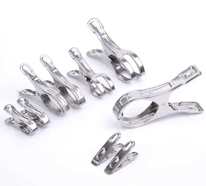Stainless Steel Clothes Pegs Hanging Pins Clips