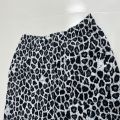 Shorts de praia feminina de impressão de leopardo