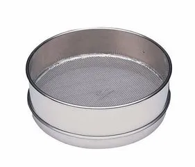 Wire mesh test sieve