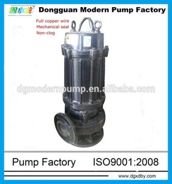 WQ series non-clog submersible blow-down pump