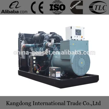 625KVA Diesel Generator Set Power by Doosan factory outlet