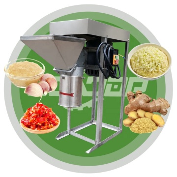 Industriële groente knoflook chop ui chili gember puree aardappelmachine - automatische kleinschalige molen