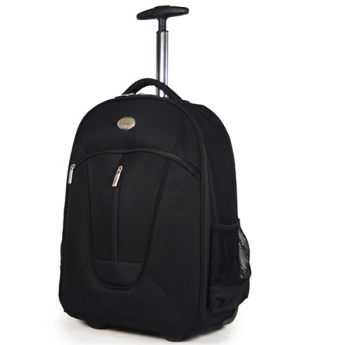 Black Lightweight Travel Duffle Bag with Wheels