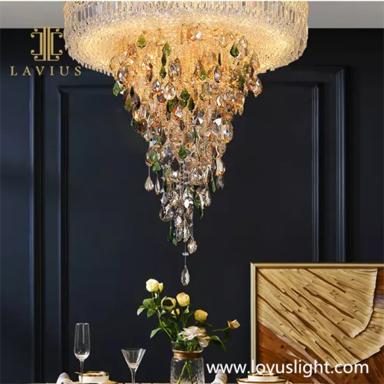 Chandelier Villa Modern Lamp Luxury Living Room Chandelier Villa chandelier