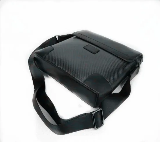 Promotional carbon fiber shoulder bag