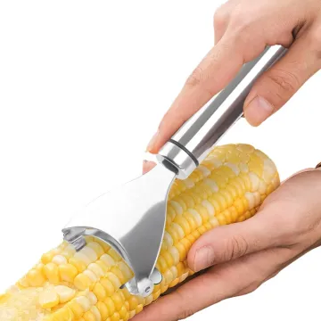 Premium Stainless Steel Corn Peeler with Ergonomic Handle: Efficient Corn Thresher Tool
