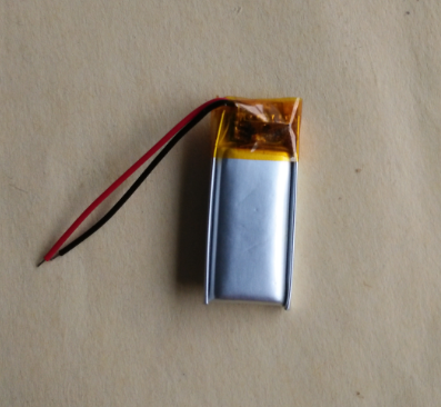 Bateria do polímero de 100mAh li para auscultadores do esporte (LP1X2T4)