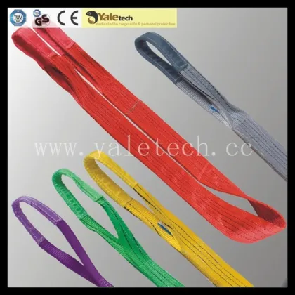 broken arm sling in webbing sling web sling lift belt lifting sling CE TUV GS certified