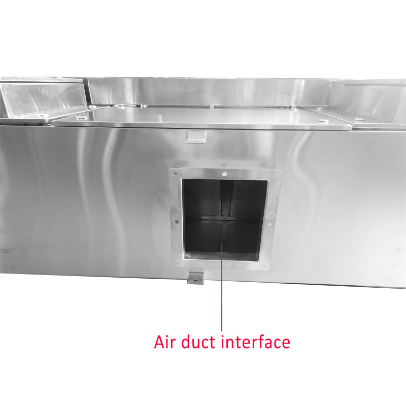 Commercial Kitchen Hood Range with ESP Fume Purifier