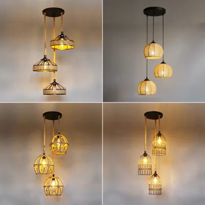 Modern Simple Chinese B&B Chandelier for Bar Light Dining Room