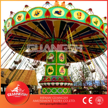 Super kids amusement facilities suppliers outdoor swing chair for sale