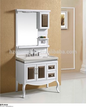 Modern Floor PVC bathroom vanity cabinet