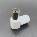 Plastic Right Angle TV PAL Female Coaxial Connector
