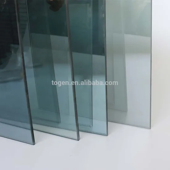 Colorful Tinted Reflective Low E Glass for Windows and Doors