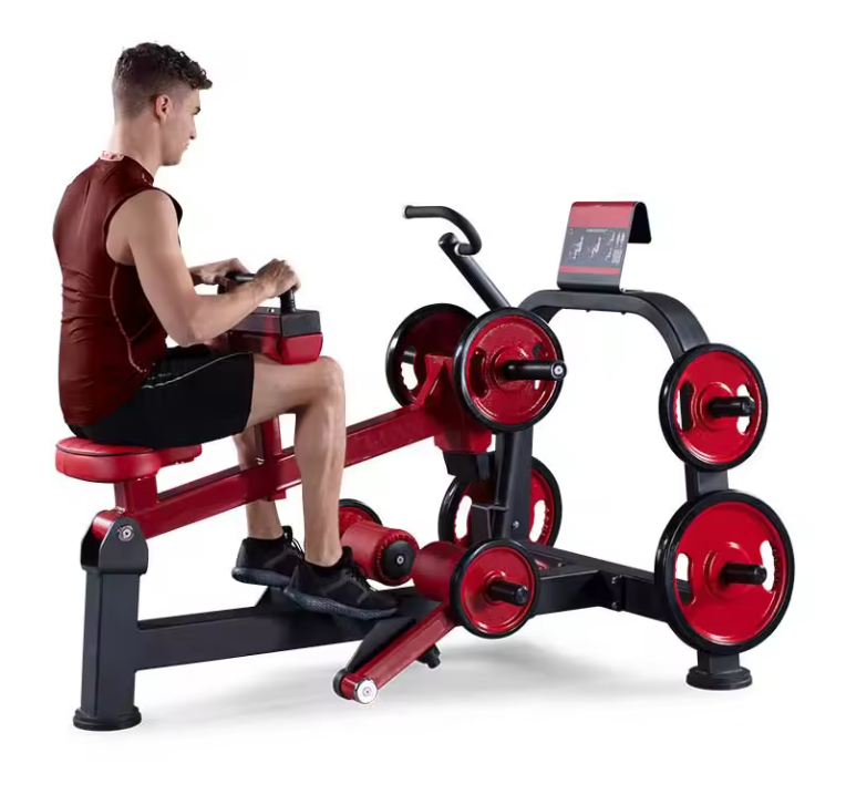 Plate Loaded Super Seated Calf Machine