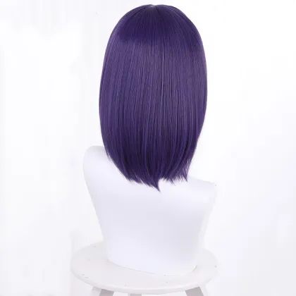 35cm Short Purple Anime Wig - Kitagawa Marin Cosplay Wigs for Women