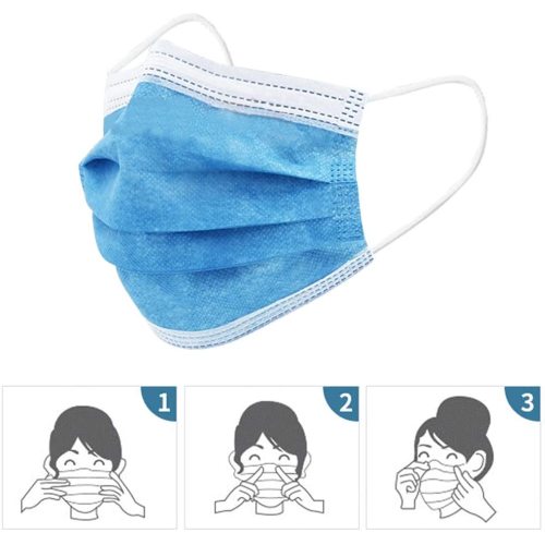 3-Ply Anti Dust Breathable Earloop Face Mask