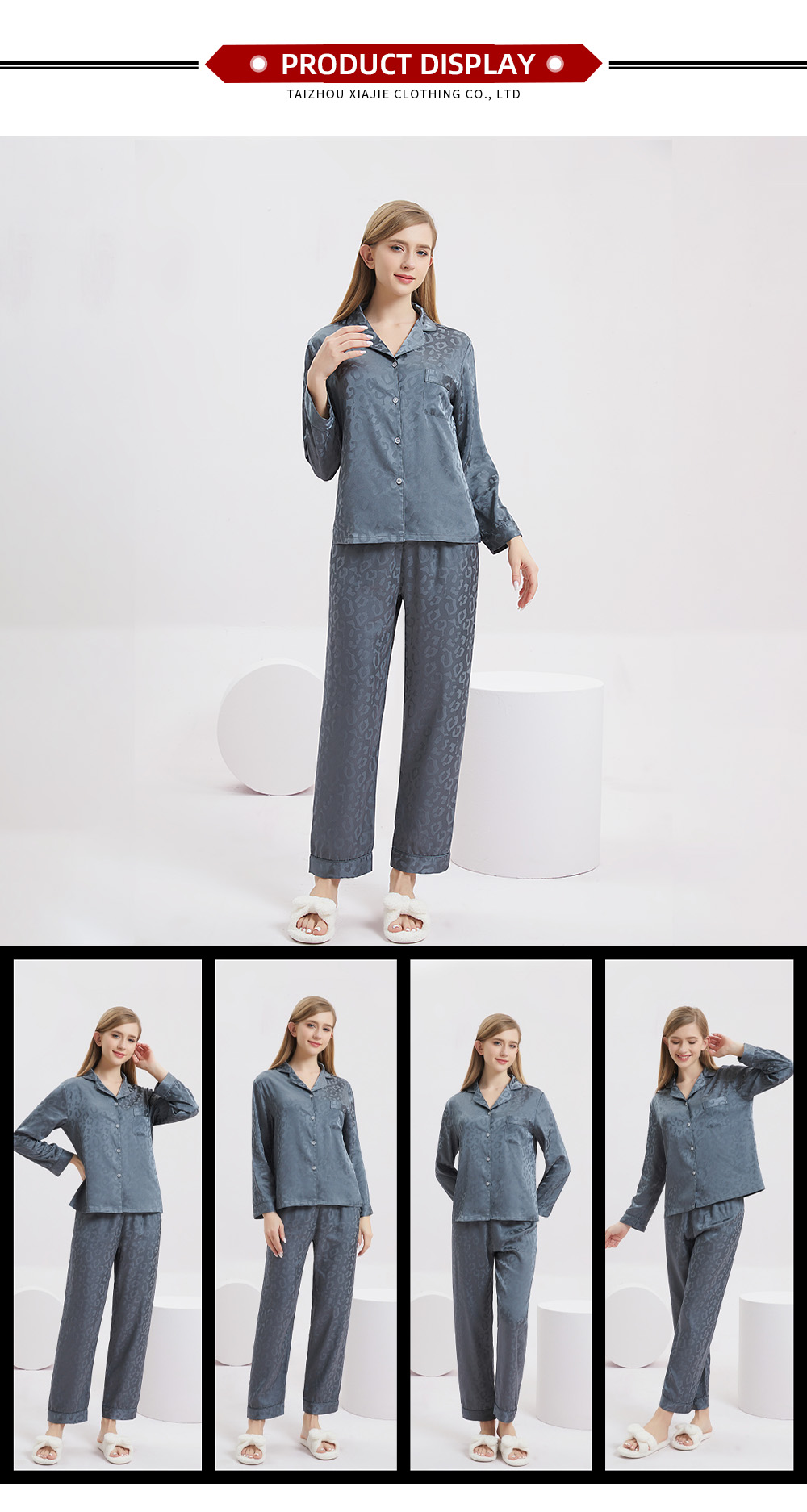 Long-sleeve Pajama Set2-14-X