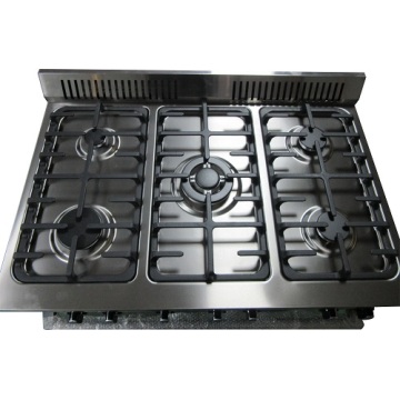 Professional Free Standing Gas Oven With 5 Burners