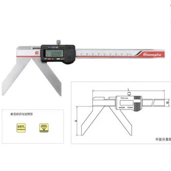 PT49 Arc Outside Digital Calipers for Circular Arc Radius Measurement