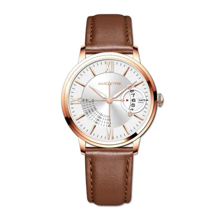 Rose Gold Watches for Men Business Style