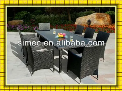 outdoor wicker furniture wicker dining set SCTC-036