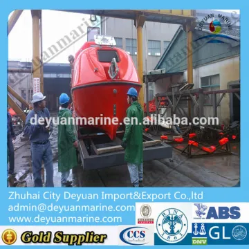 Marine vessel lifeboat FRP Life boat free fall lifeboat