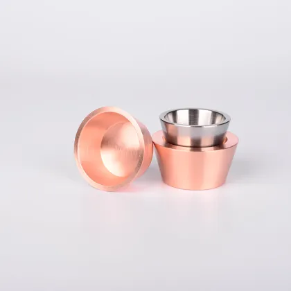 Tungsten Copper Titanium Molybdenum Metal Crucibles 3N5 Evaporation Materials